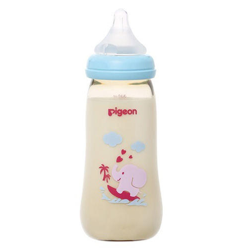 母乳実感 哺乳びん 330ml プラスチック製 ゾウ 商品情報 ピジョン株式会社