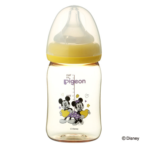 母乳実感 哺乳びん プラスチック製 ミッキー ミニー Love 160ml 商品情報 ピジョン株式会社