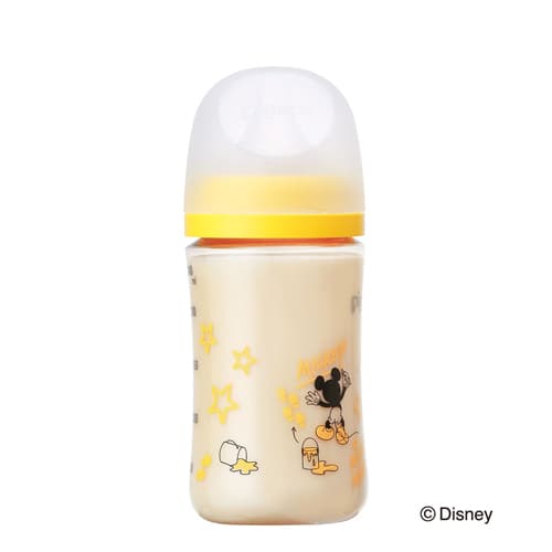 母乳実感 哺乳びん プラスチック製 Disney 240ml 商品情報 ピジョン株式会社