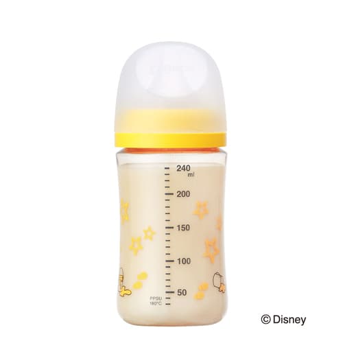 母乳実感 哺乳びん（プラスチック製）Disney 240ml | 商品情報